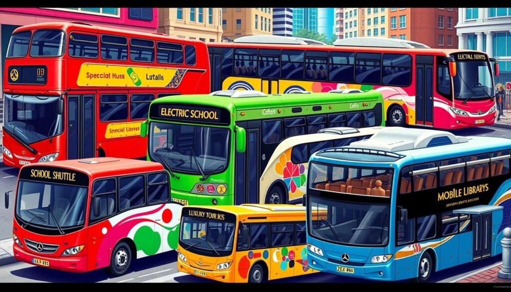 specialty bus types