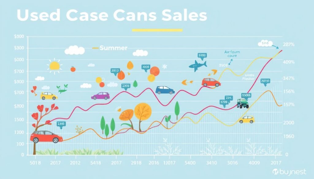 used car sales chart